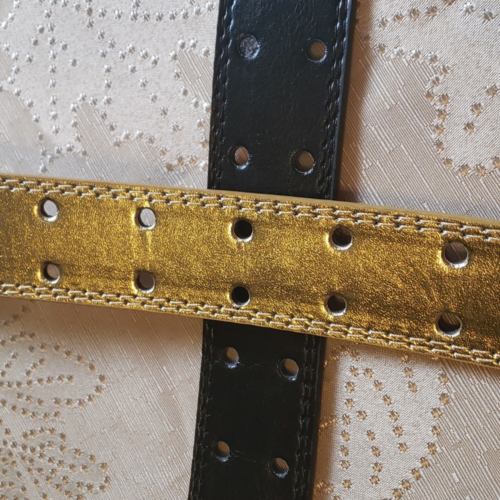 Two stylish vegan belts New never used! 38-40 large - Picture 6 of 8